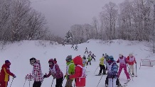 スキー教室の様子