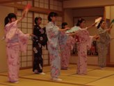 日本舞踊部の雅な踊り