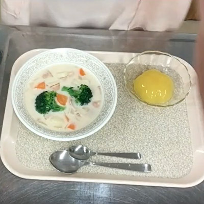 中学3年生　家庭科調理実習