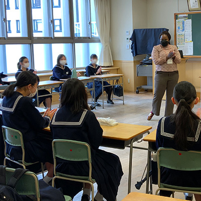 中学1年生　English Campがスタート！