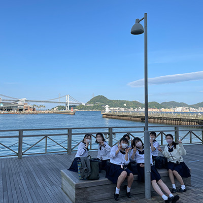 高校2年生　修学旅行　1日目