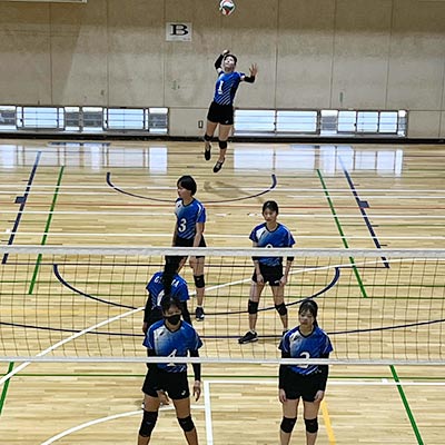 高校バレーボール部　大会報告