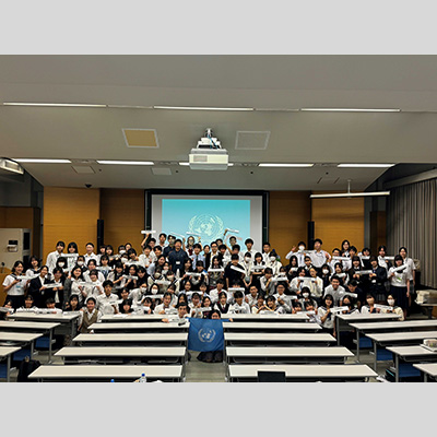 550名の生徒が集結　模擬国連会議を開催いたしました