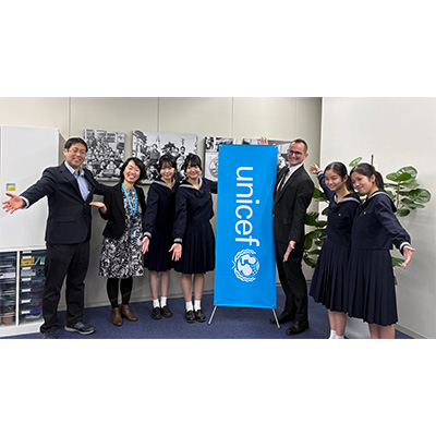 UNICEF東京事務所を表見訪問 〜模擬国連に向けた学びを深めて〜