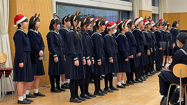 中学音楽部・高校コーラス部 クリスマスコンサート