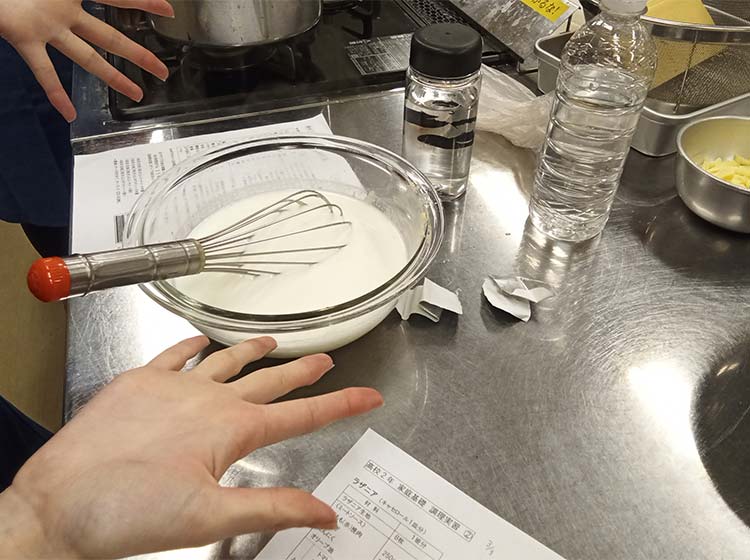 学年末考査目前！調理実習