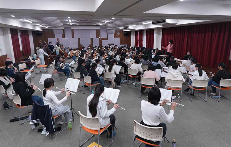 マンドリン部　春期合宿