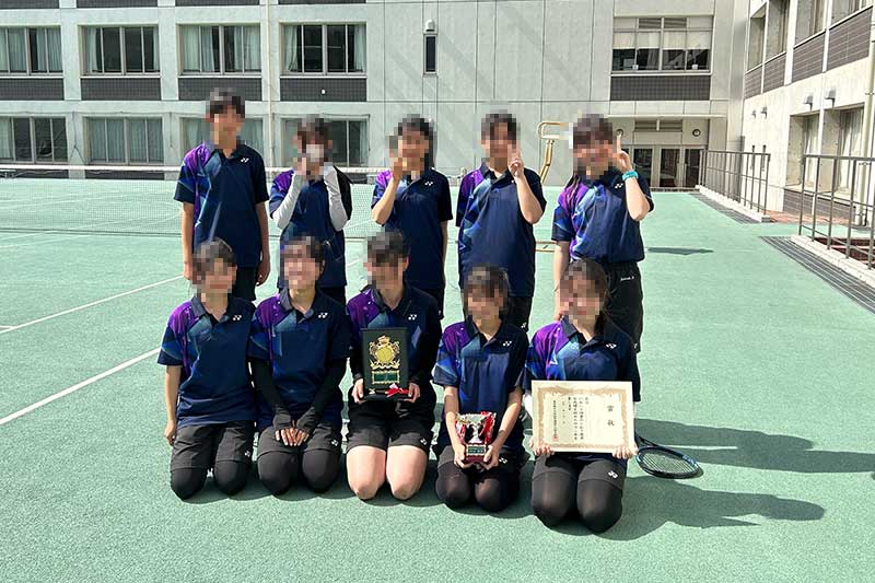 ごきげんよう。中学ソフトテニス部です