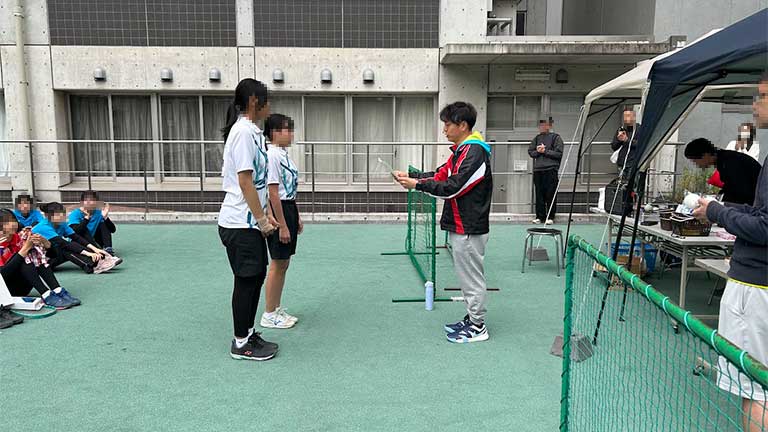中学テニス部　大会報告