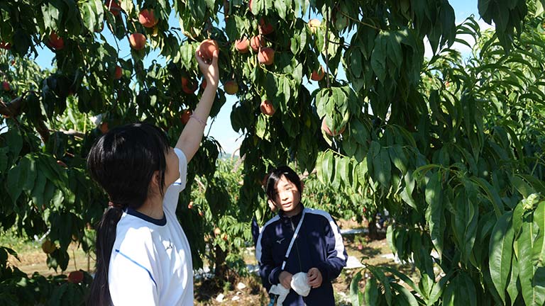 中１　林間学校２日目①