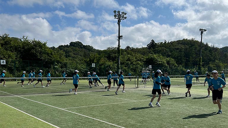テニス部夏合宿！