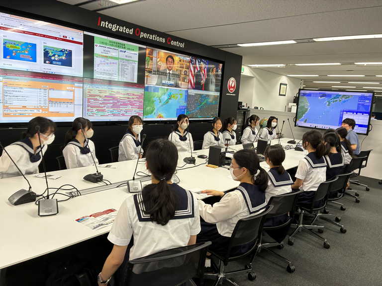 ESCプログラム～JAL IOC見学～